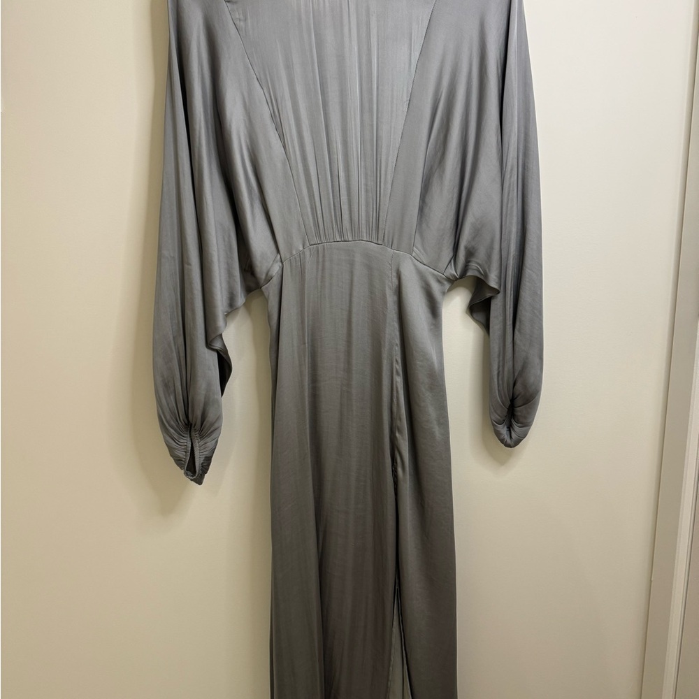 Elegant Gray Women's Dress